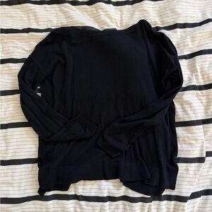 lululemon athletica Knit Black Sweatshirt